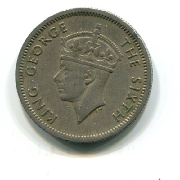 1950 Southern Rhodesia 6p Coin (b662-8) - Picture 2 of 2